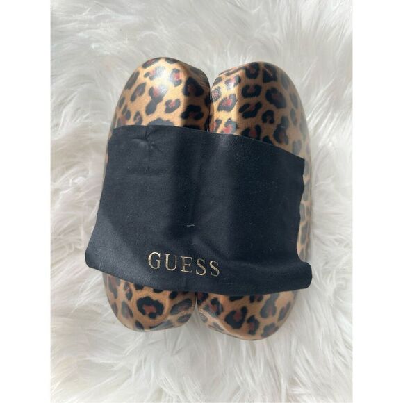 GUESS Hard Shell Clamshell Case Eyeglass Glasses Leopard Cheetah Animal Print - Picture 4 of 6